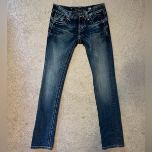 Miss Me jeans low rise straight leg